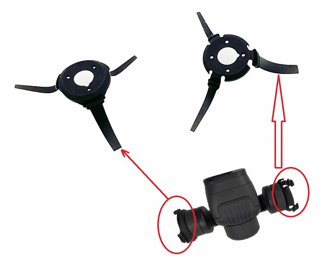 Par de Dumper para Mini 3 / 3 Pro / 4 Pro